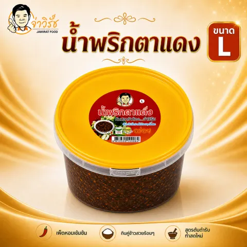 น้ำพริกตาแดง โปรโมชั่นจ่าวิรัช
