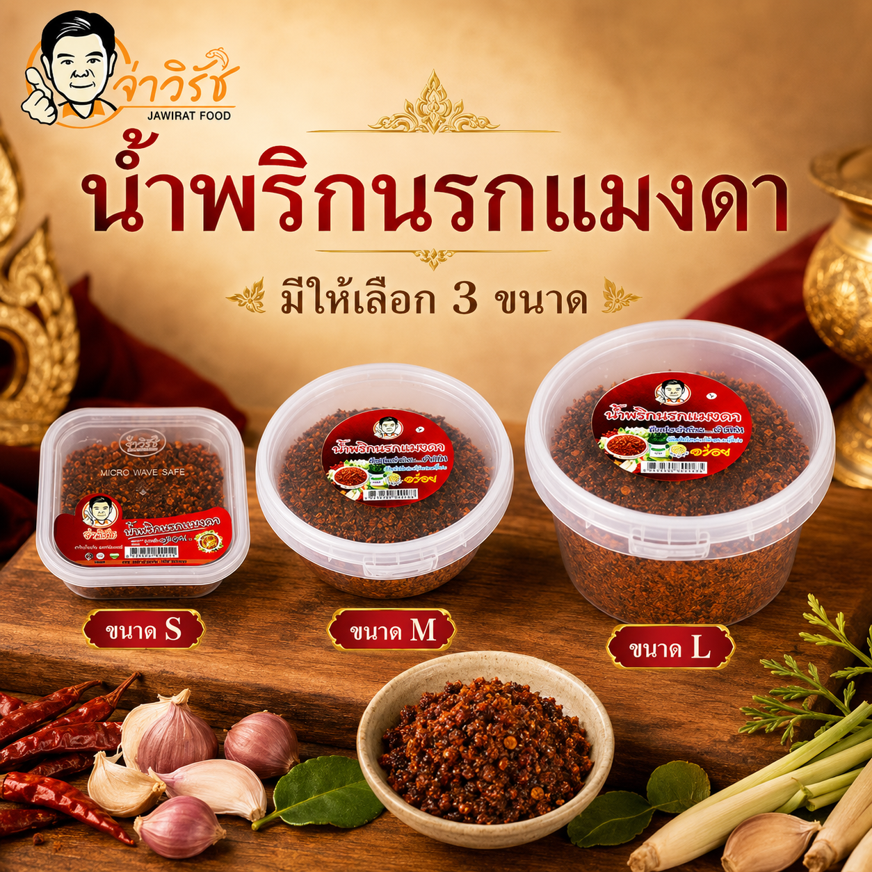 น้ำพริกนรกแมงดา