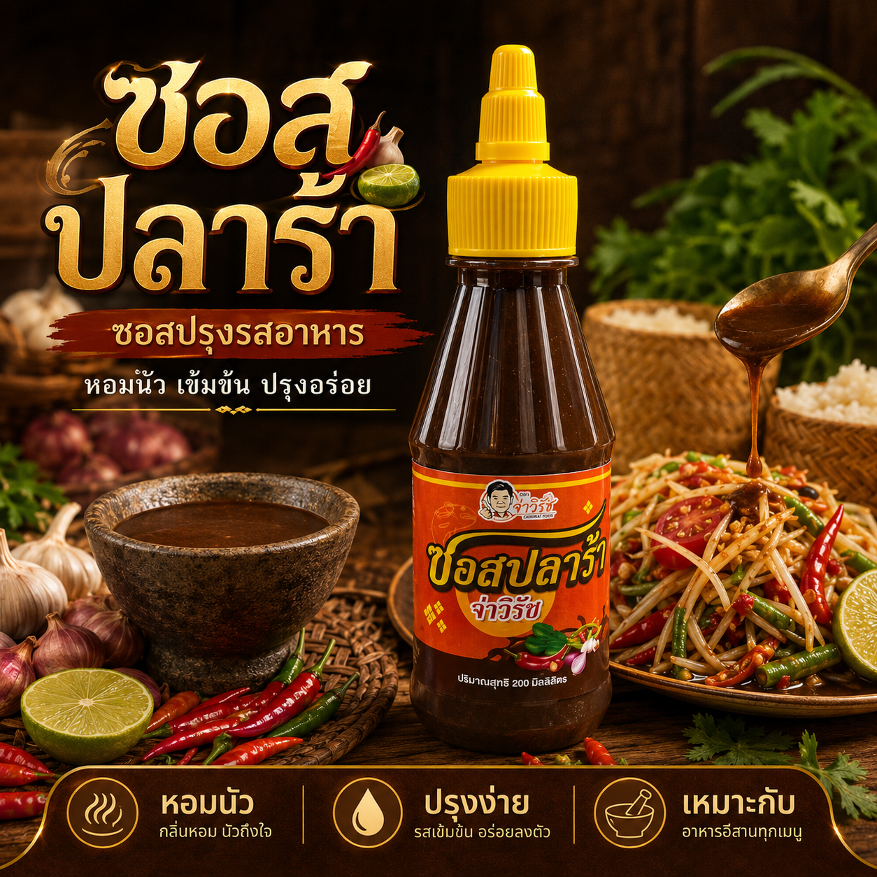 ซอสปลาร้า